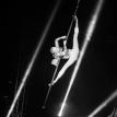 David Helman Performing Pole in the Gold Show