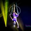 Thea Davidson from Sensory Circus Tribe Makay performing in Stars of the Future 